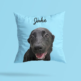 Moderne Labrador Retriever Illustratie | Voeg naam Kussen