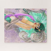 Moderne Lady Jigsaw Puzzel (Horizontaal)