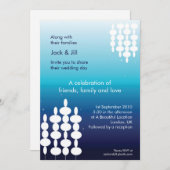 Moderne lampjes 5x7 kaart (Voorkant / Achterkant)