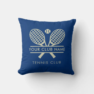Moderne Landen Tennis Country Club Naam Team Kanto Kussen