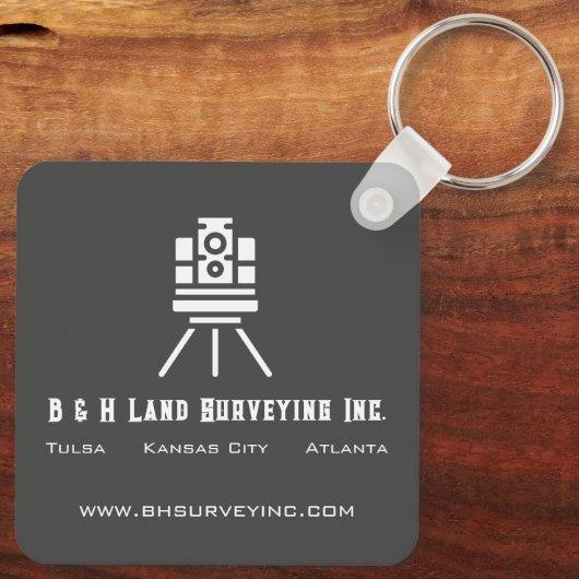 Moderne landenquête sleutelhanger (Achterkant)