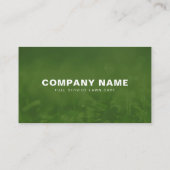 Moderne landschapsarchitectuur en gazonverzorging visitekaartje (Achterkant)