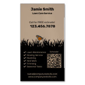 Moderne landschapsarchitectuur - gazonverzorging magnetisch visitekaartje (Voorkant Verticaal)