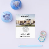 Moderne Landschapsarchitectuur Tuinontwerper Lansc Flyer (Enkel)