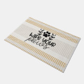 Moderne landschapshuis, veeg je poten af deurmat (Schuin)