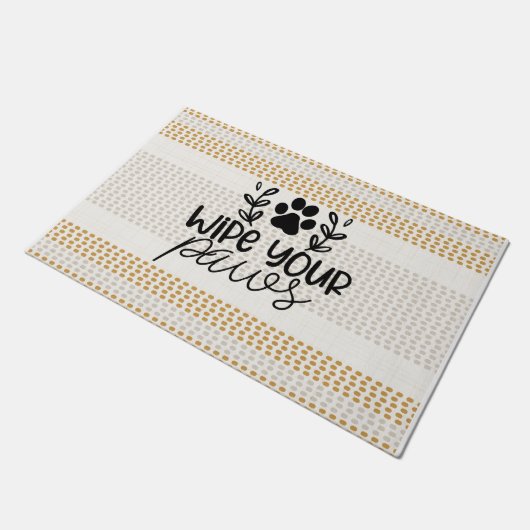 Moderne landschapshuis, veeg je poten af deurmat (Schuin)