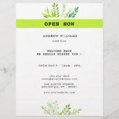 Moderne landschapszorg flyer (Voorkant)