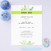 Moderne landschapszorg flyer (Enkel)