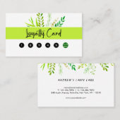 Moderne landschapszorg klantenkaartje (Voorkant / Achterkant)