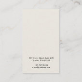 Moderne lange krullende Blond Haar Girly Oorbel Visitekaartje (Achterkant)