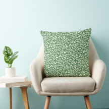 Moderne laopard Green Animal Print Pattern