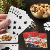 Moderne Las Vegas Huwelijk Pokerkaarten (Insitu)