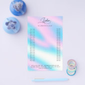 Moderne Lashes Flyer (Enkel)