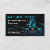 Moderne Lassen Fabrikant Aannemer Professional Visitekaartje (Voorkant)