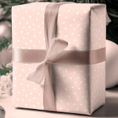 Moderne Latijnse witte en roze streep, Chevron & S Inpakpapier Vel