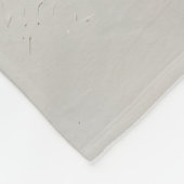 Moderne Lavendel 3D Impasto Veer Olie Schilderij Fleece Deken (Hoek)