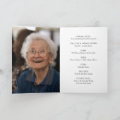 Moderne lavendel foto begrafenis volgorde van serv (Binnen)