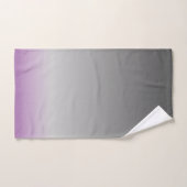 moderne lavender gray ombré badhanddoekset bad handdoek (Handdoek)