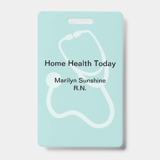 Moderne lay-out voor medische professionals badge (Voorzijde)