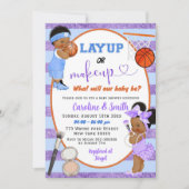 Moderne lay-up of make-up Geslacht onthullen uitno Kaart (Voorkant)