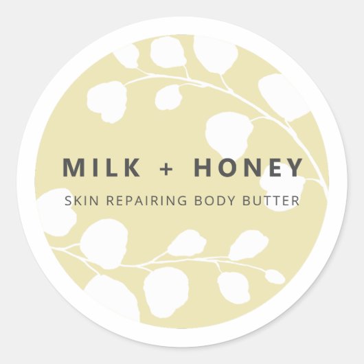 Moderne leboog-beige etiketten van lederrandproduc (Voorkant)