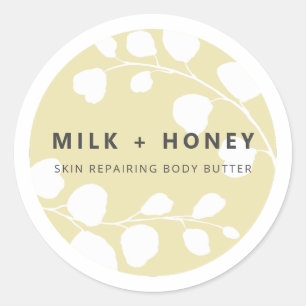 Moderne leboog-beige etiketten van lederrandproduc