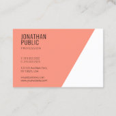 Moderne leerschool voor professionele Sjabloon Visitekaartje (Achterkant)