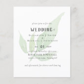 Moderne LEF Waterverf WEDDING (Voorkant)