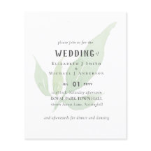 Moderne LEF Waterverf WEDDING