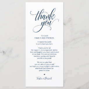 Moderne legant, marineplaats Hartelijk dank! Programmakaart