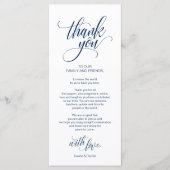 Moderne legant, marineplaats Hartelijk dank! Programmakaart (Voorkant)