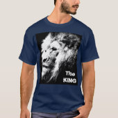 Moderne legant Pop Art Lion Head Mannen T-shirt (Voorkant)