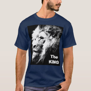 Moderne legant Pop Art Lion Head Mannen T-shirt