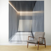 Moderne Lege Kamer Interieur Achtergrond Tapijt Wandkleed (In situ)