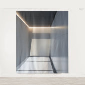 Moderne lege kamer interieur achtergrond wandkleed (Voorkant)