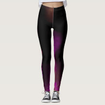 Moderne LEGGINGS voor de sport in zwart-wit en roz