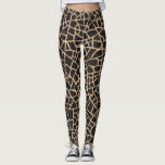 Moderne Leggings voor zwart-wit en gouden bespaard<br><div class="desc">Deze trendy,  moderne leggings hebben een zwarte achtergrond met gouden kraken.</div>