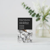 Moderne leidinggevende diensten — Residential Comm Visitekaartje (Staand voorkant)