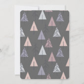 Moderne leigrijze fotolijst met pastelkleuren snee (Achterkant)