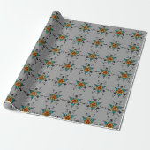 Moderne Leiste Mandala" Cadeaupapier (Uitgerold)