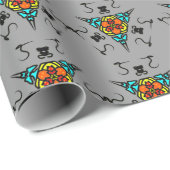 Moderne Leiste Mandala" Cadeaupapier (Rol Hoek)