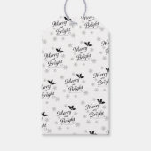 Moderne lekkere kerstcadeautags cadeaulabel (Voorkant)