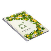 Moderne  Lemonvruchten | Weddenschap Notitieboek (Rechterzijde)