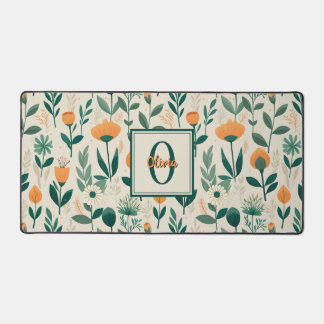 Moderne lentbloemen bureaumat