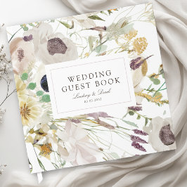 Moderne Lente Bruiloft Gastenboek