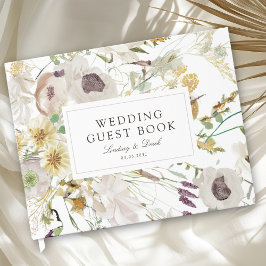 Moderne Lente Bruiloft Gastenboek