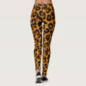 Moderne leopard Skin Pattern #13 Leggings (Achterkant)