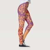 Moderne leopard Skin Pattern #23 Leggings (Rechts)