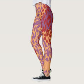 Moderne leopard Skin Pattern #23 Leggings (Links)