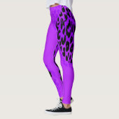 Moderne leopard Skin Pattern #33 Leggings (Links)